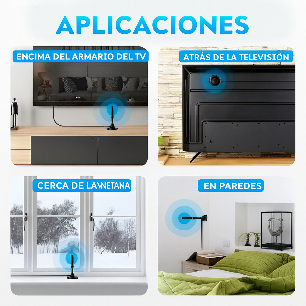 Antena All-Tech - Bono Exclusivo 4K Ultra HD